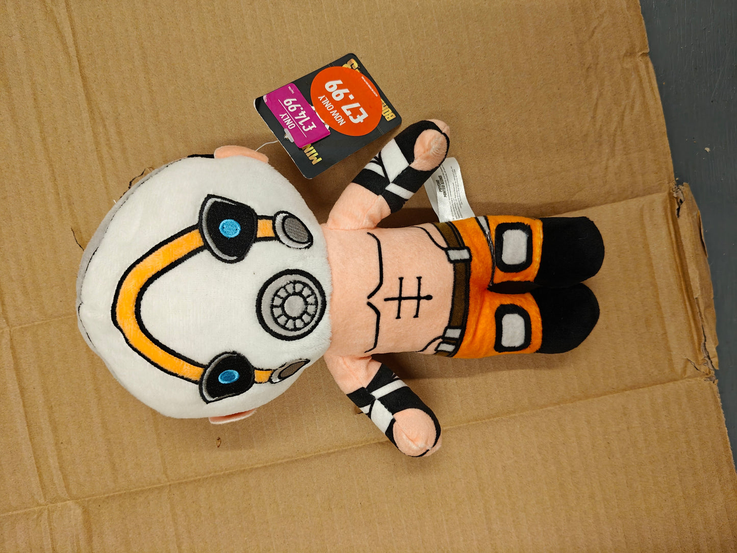 10x Borderlands 3 Official Licenced Plush Psycho Resell - Mystery Deals