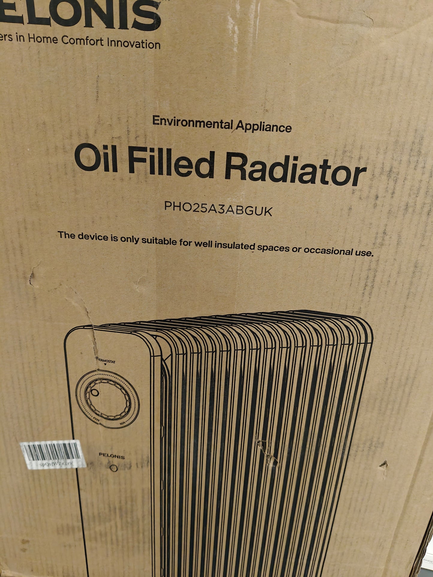 PELONIS Oil Filled Radiator, Electric Heater - Mystery Deals