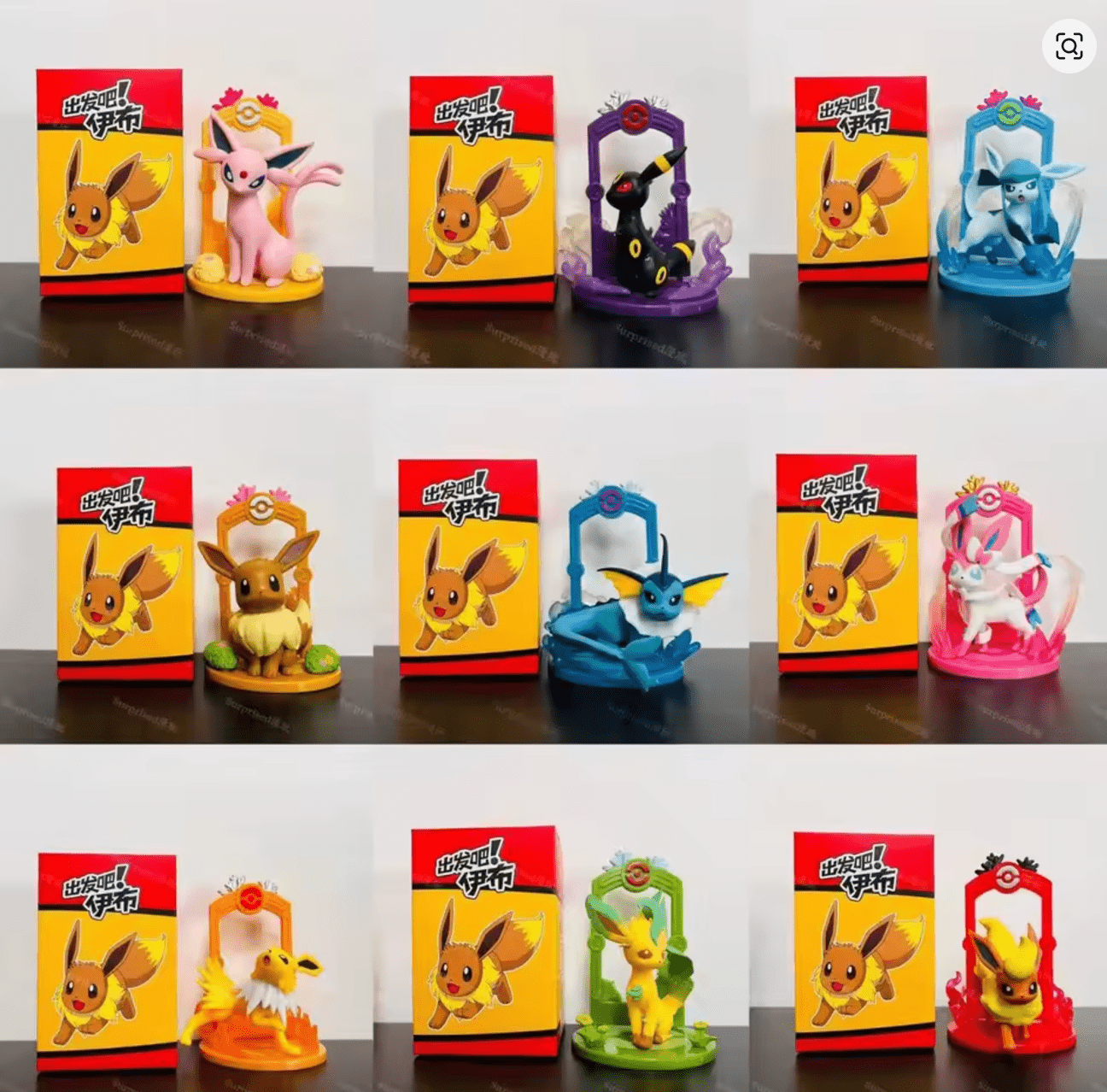 Pokémon Anime Figure Blind Mystery Box Pikachu Charizard Gengar 3 - 9cm - Mystery Deals