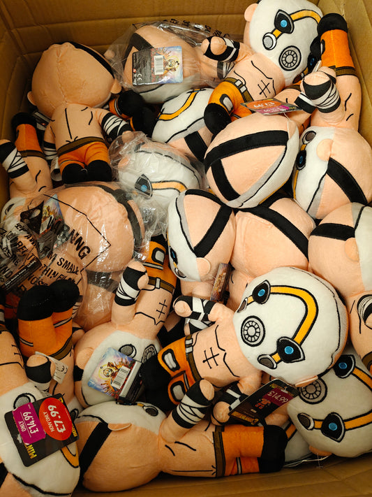 10x Borderlands 3 Official Licenced Plush Psycho Resell - Mystery Deals
