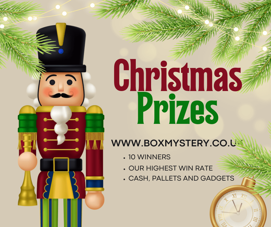 CHRISTMAS RAFFLE - Pallets, cash, electronics and more - Mystery Deals