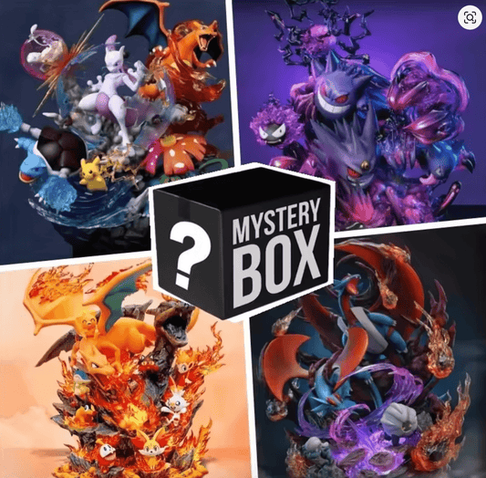 Pokémon Anime Figure Blind Mystery Box Pikachu Charizard Gengar 3 - 9cm - Mystery Deals